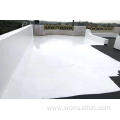 Thermal insulation coating iron sheet roof project